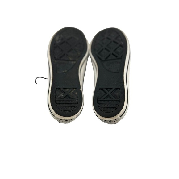 Converse All Star Women Low Top Sneaker Size 6 Gunmetal Gray Metallic Lace Up - Picture 7 of 12